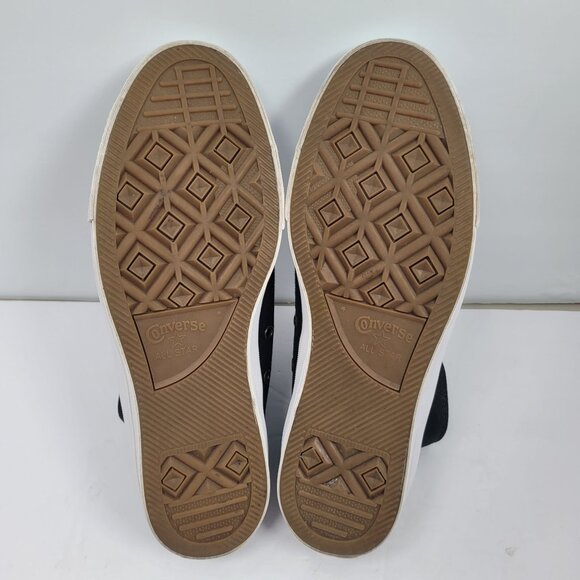 Converse All Star Chuck Taylor Unisex Black Sneakers 150143C Men's 9.5 Wo's 11.5 - Picture 7 of 8